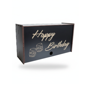 Набір для віскі Подарунок на день народження Happy Birthday