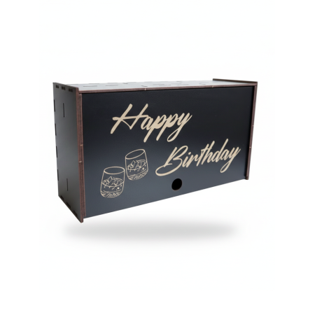Набір для віскі Подарунок на день народження Happy Birthday