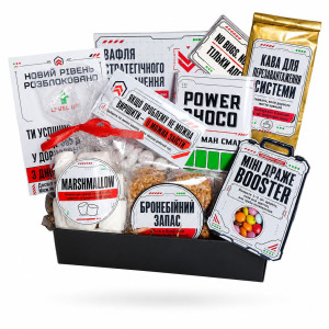 Подарунковий набір для чоловіка SURVIVAL KIT XXL 20x25см