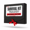 Подарунковий набір для чоловіка SURVIVAL KIT в коробці 15х20см