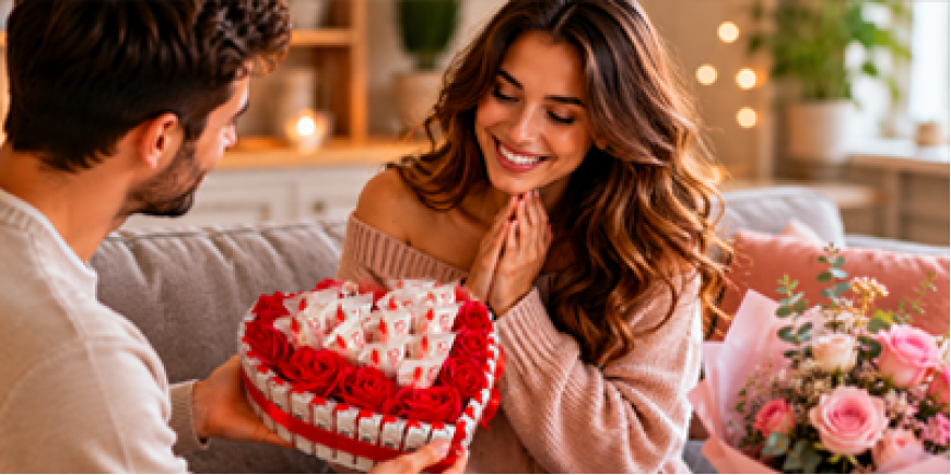 Подарунок для коханої з цукерками Ferrero